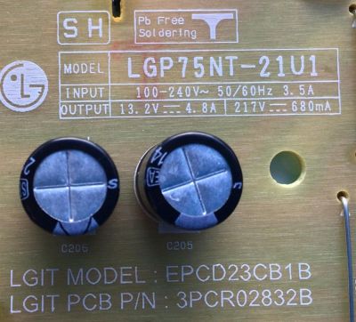 KIT DE TARJETAS PARA TV LG / MAIN EBT67238409 / EAX69581205 / 67238409 / FUENTE EAY65895542 / EAX69501502 / LGP75NT-21U1 / EPCD23CB1B / 3PCR02832B / PANEL NC750TQG-VCKH3 / MODELO 75UQ8000AUB.BUSCLKR - Imagen 4